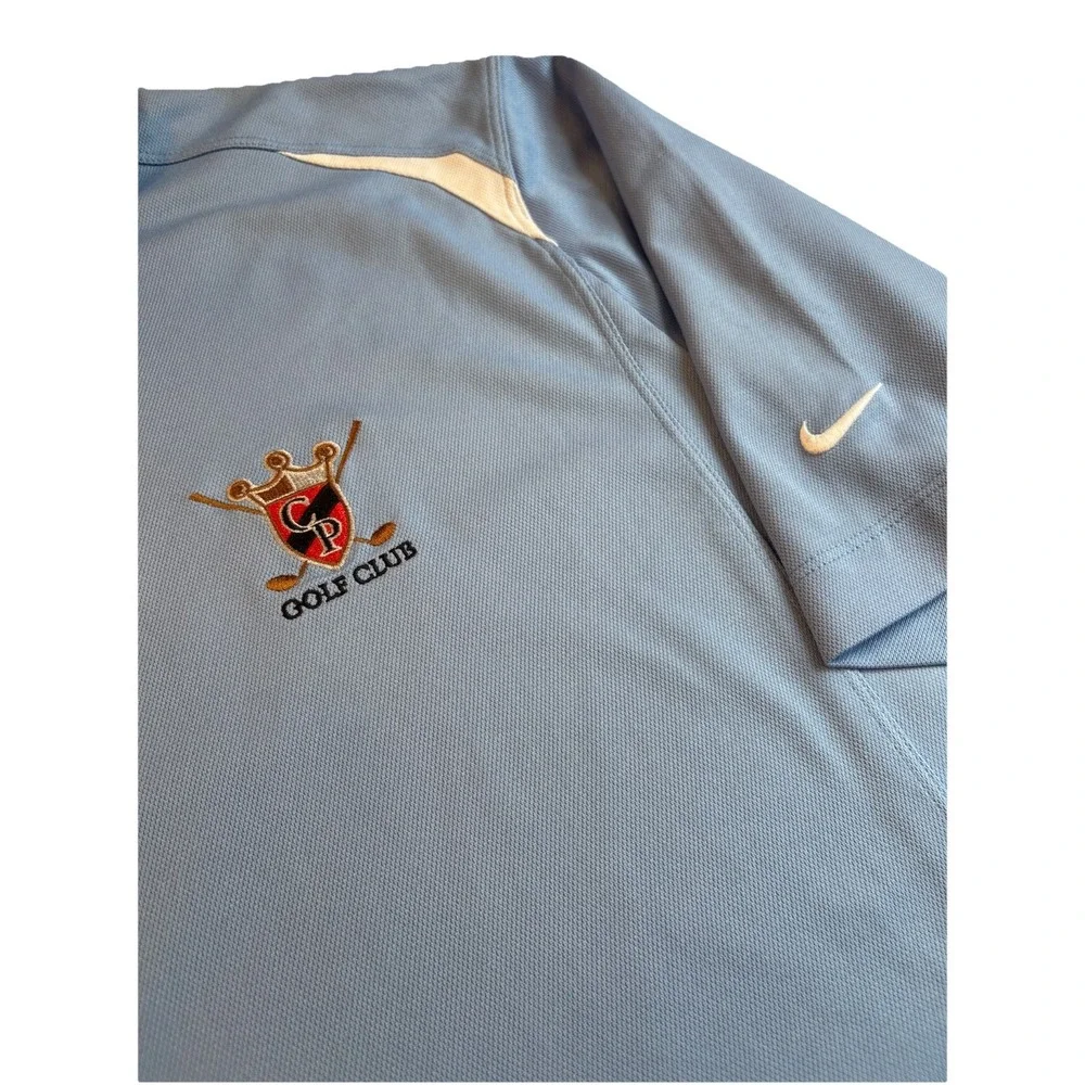 NIKE Golf Tour Performance Polo DriFit CP Golf Club‎ Men's XL